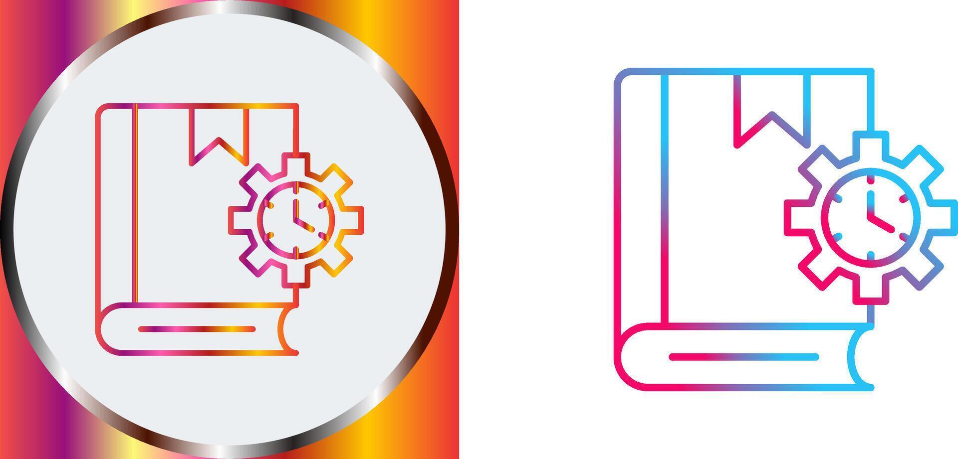 Duration Icon Design vector