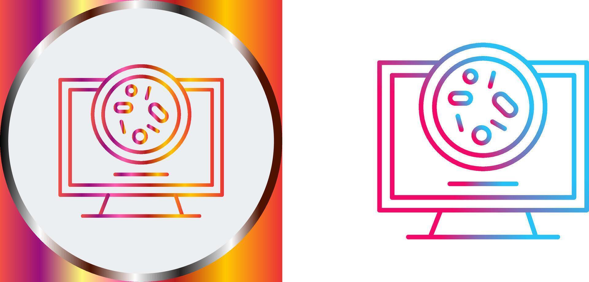 Petri Dish Icon Design vector