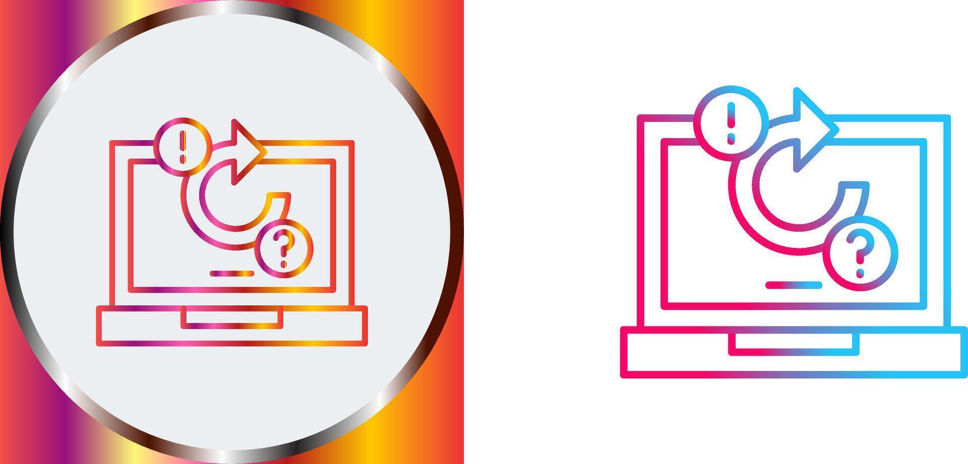 Problem solving Icon Design vector