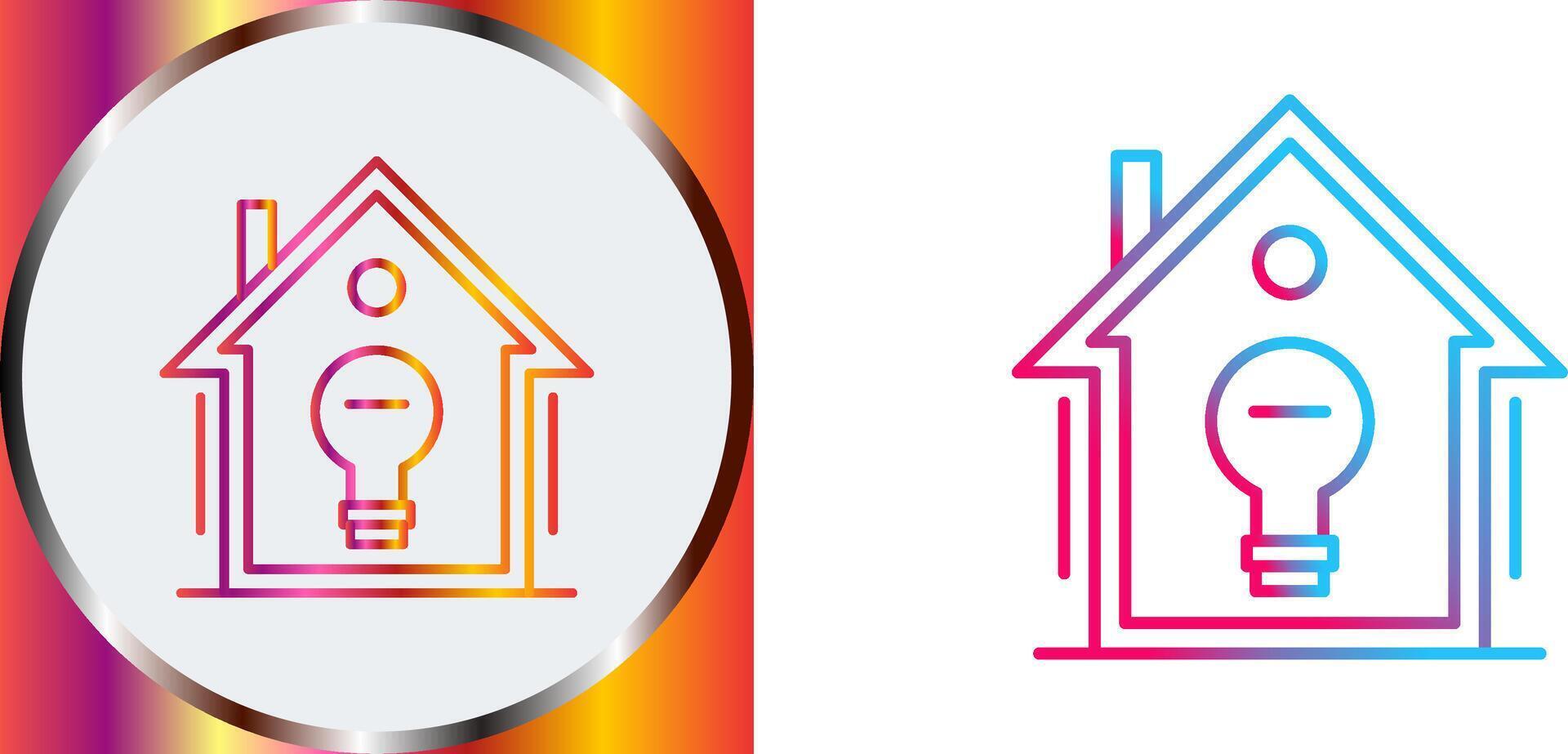 Home Automation Icon Design vector