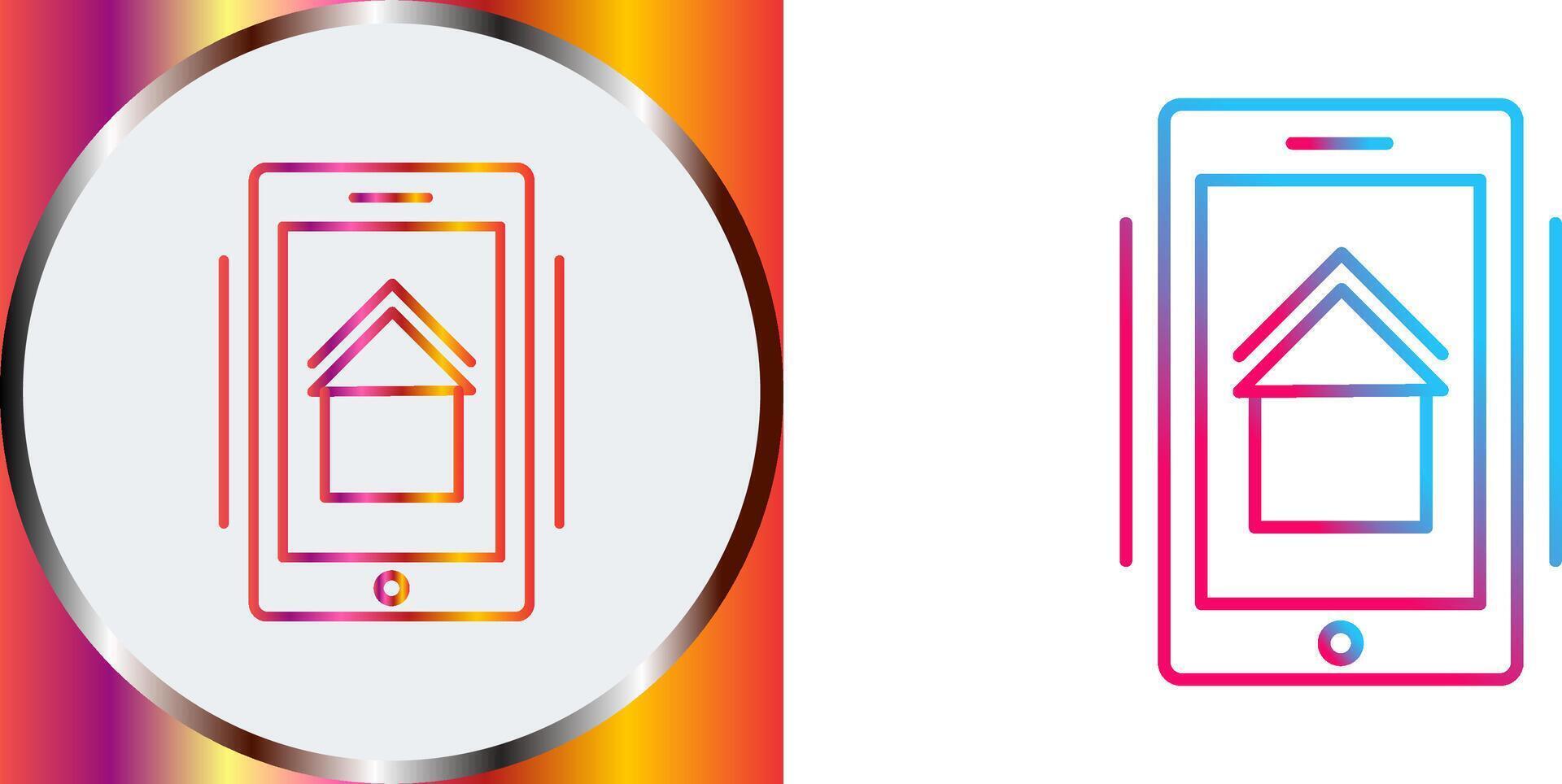 Smart Phone Icon Design vector