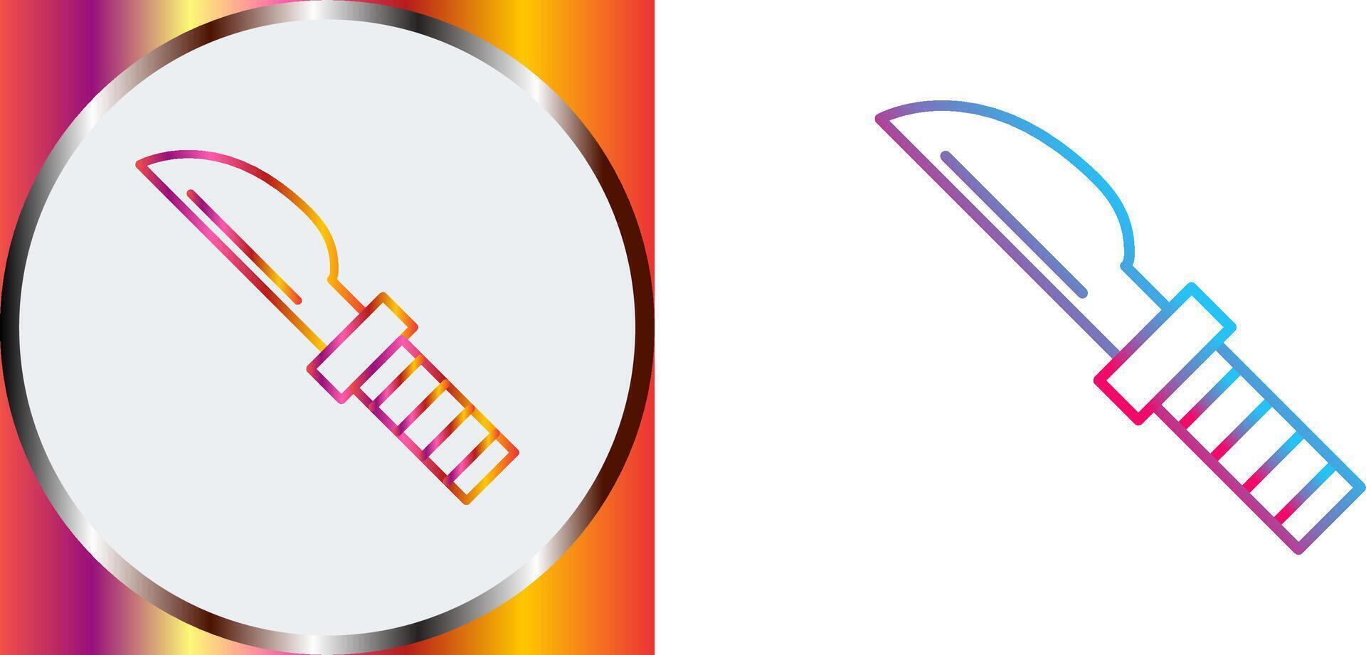 Knife Icon Design vector