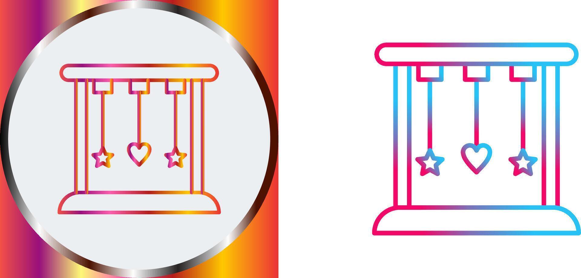 Cradle Icon Design vector