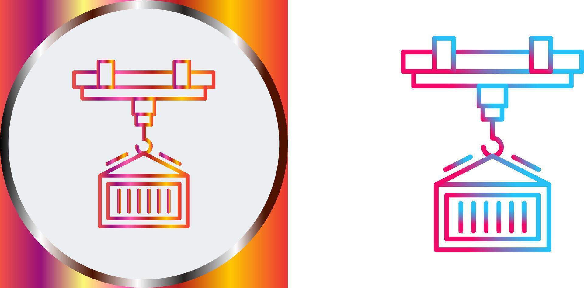 Crane Icon Design vector