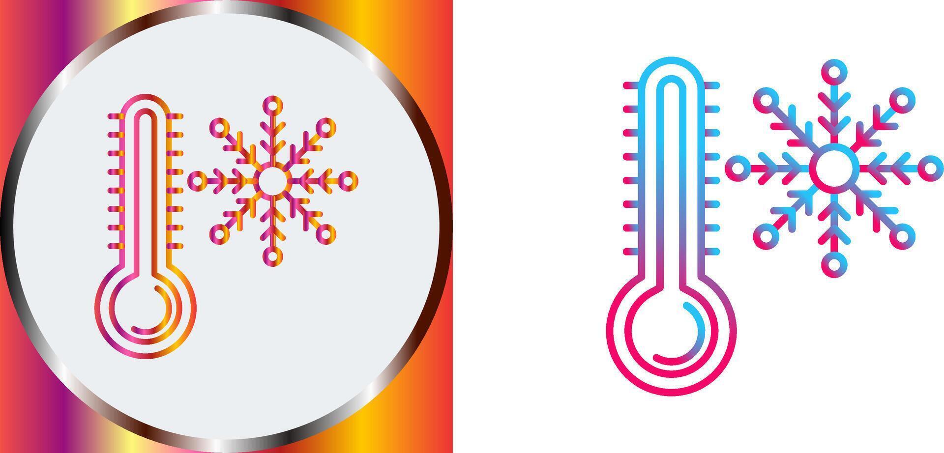 Cold Icon Design vector