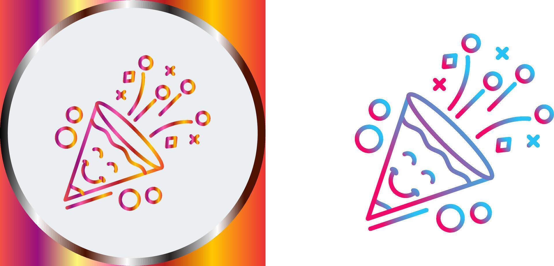 Poppers Icon Design vector
