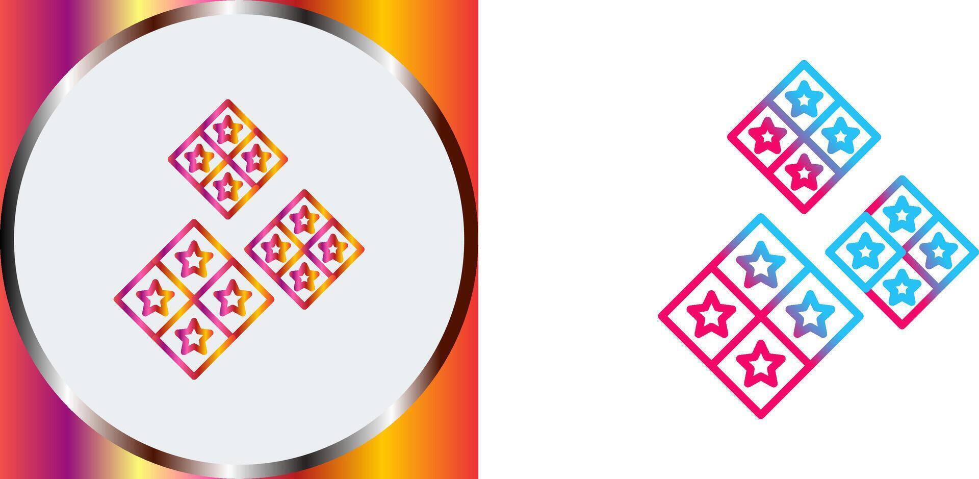 Tiles Icon Design vector