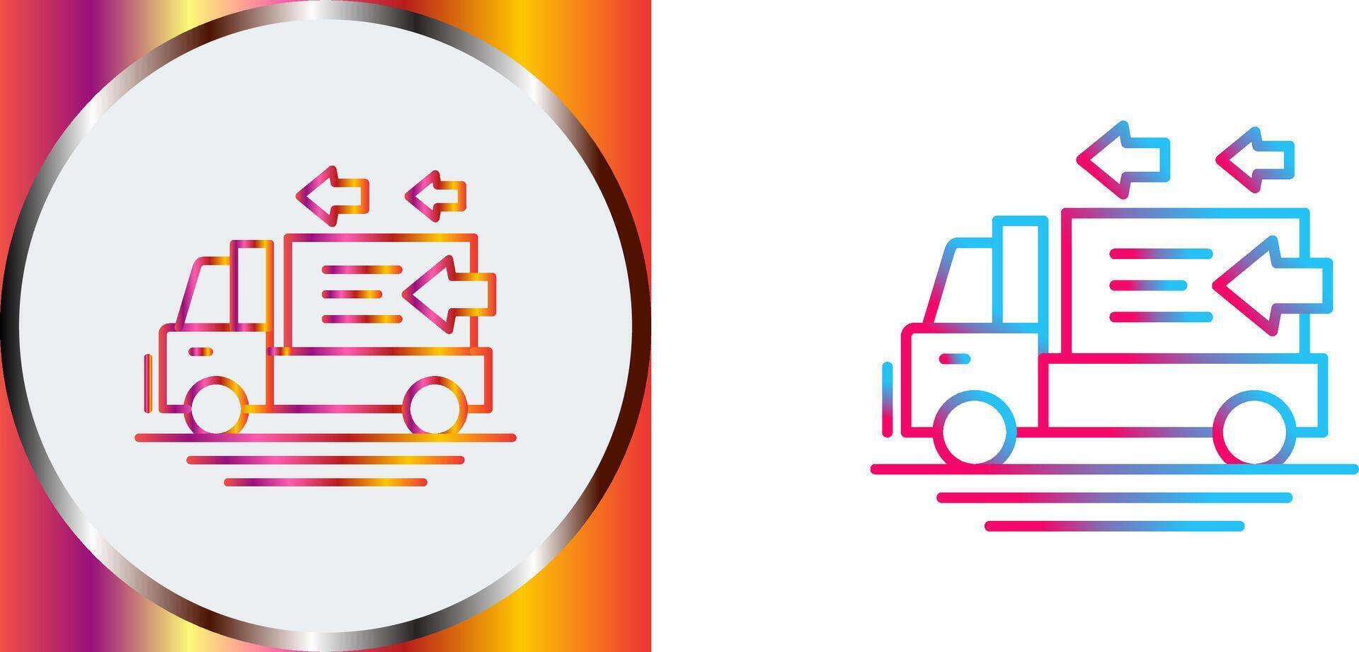 Order Return Icon Design vector