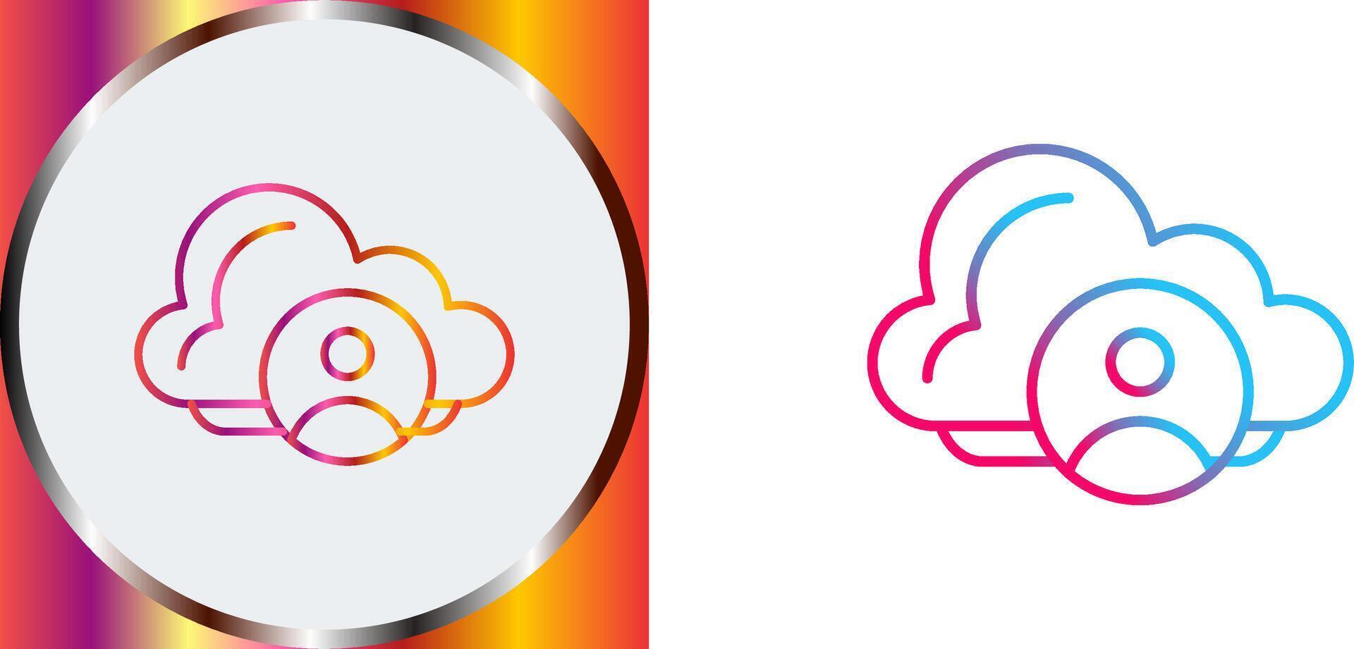 Avatar Icon Design vector