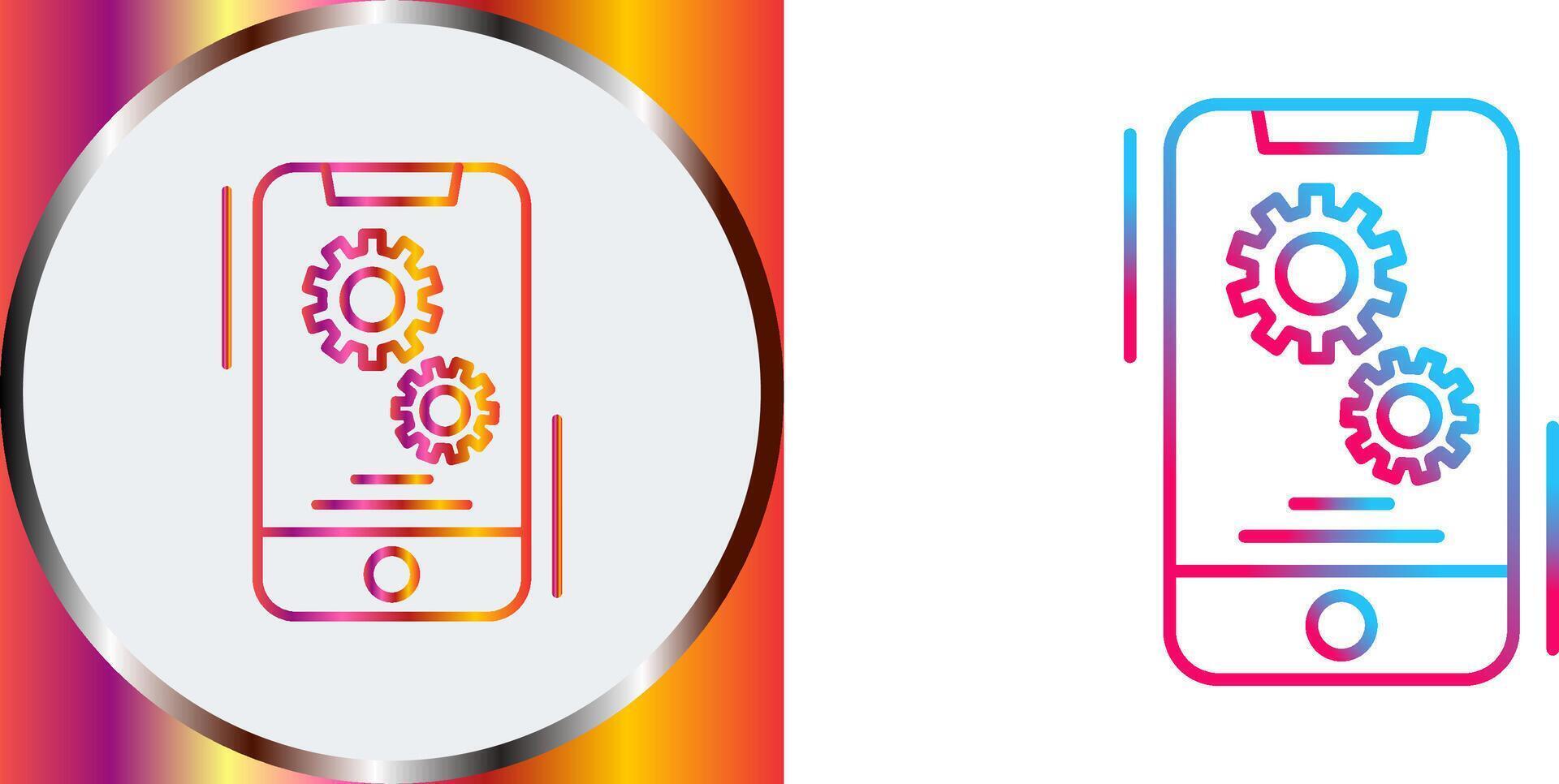 Setting Icon Design vector