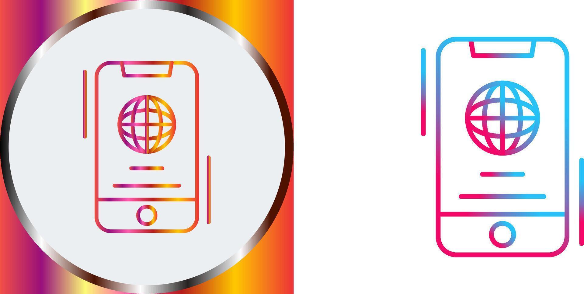 Browser Icon Design vector