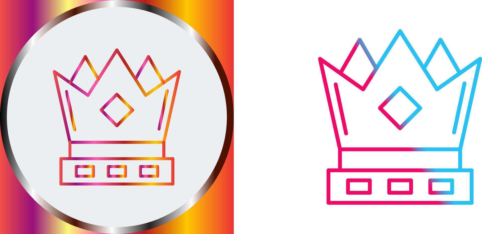 Crown Icon Design vector