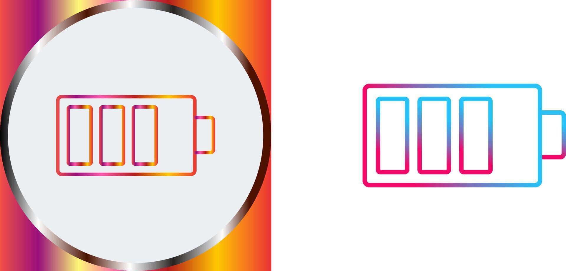 Charging Icon Design vector