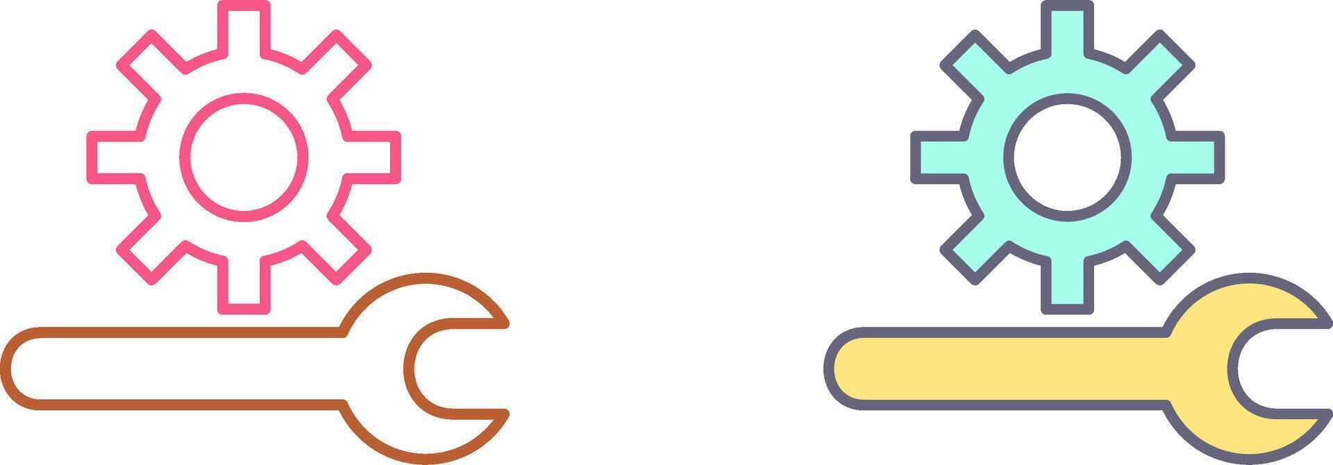 Unique Technical Support Icon Design vector