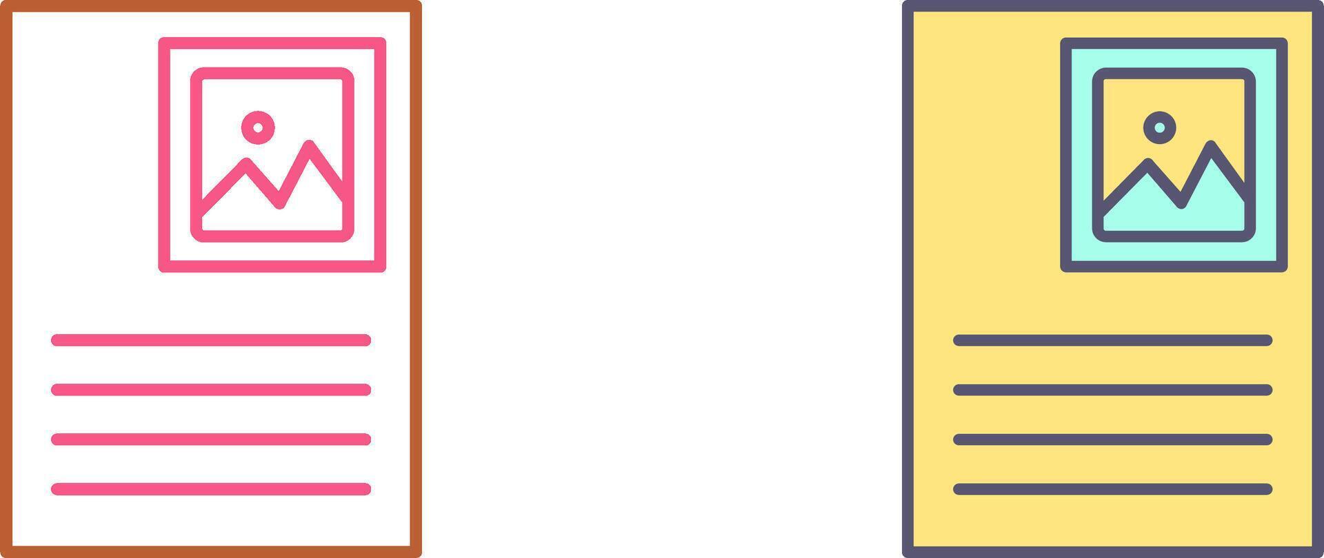 Picture Attachment Icon Design vector