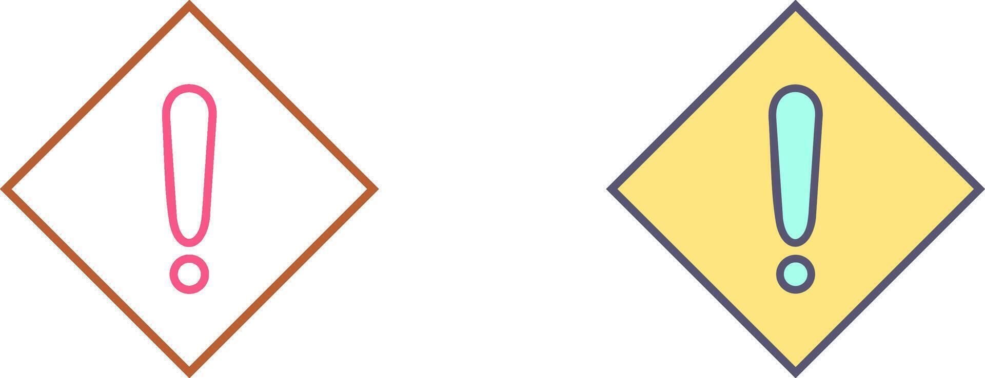 Caution Sign Icon Design vector