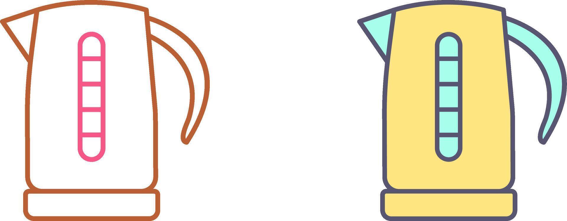 Kettle Icon Design vector