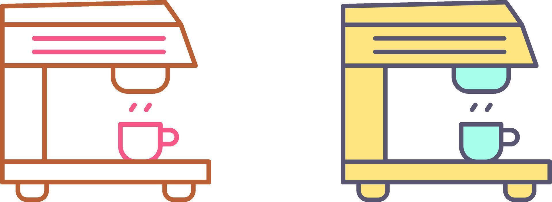 Coffee Machine Icon Design vector