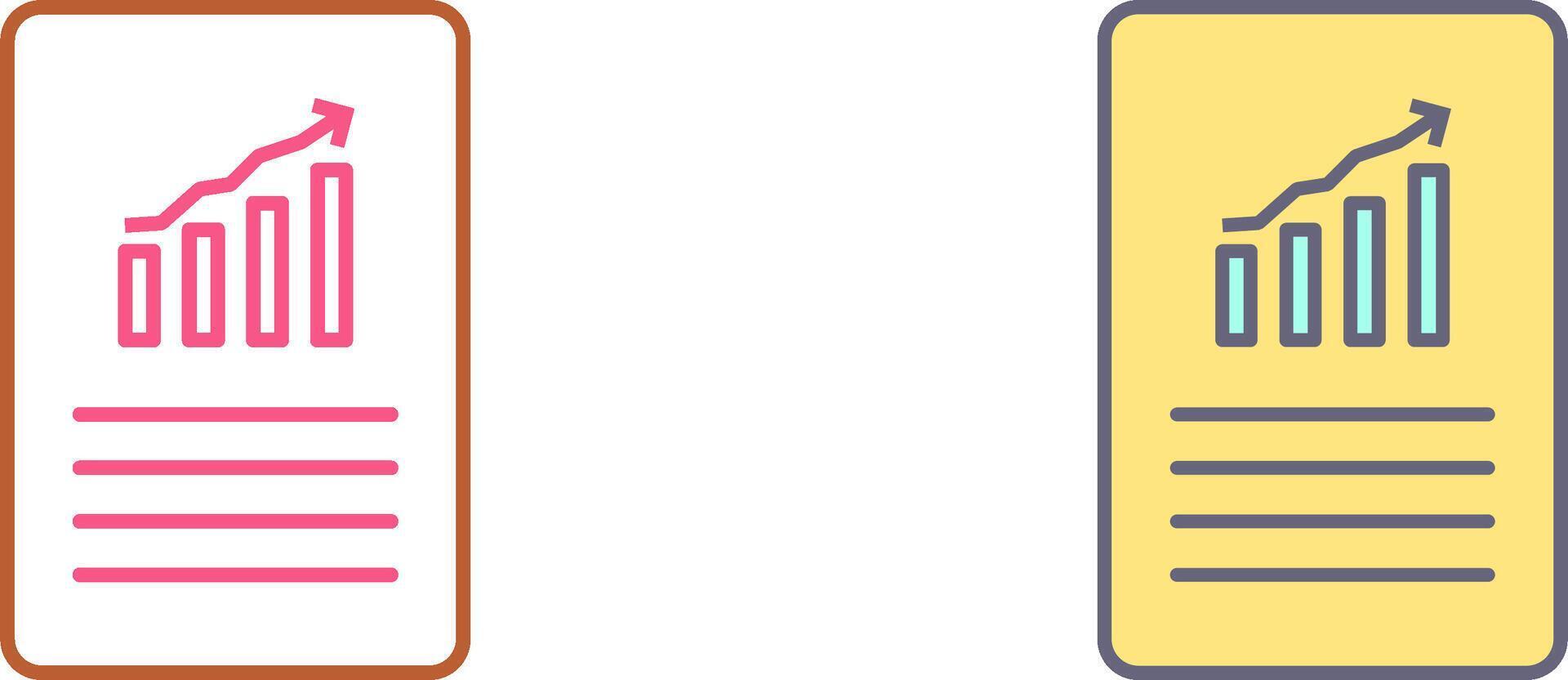 Unique Data Files Icon Design vector