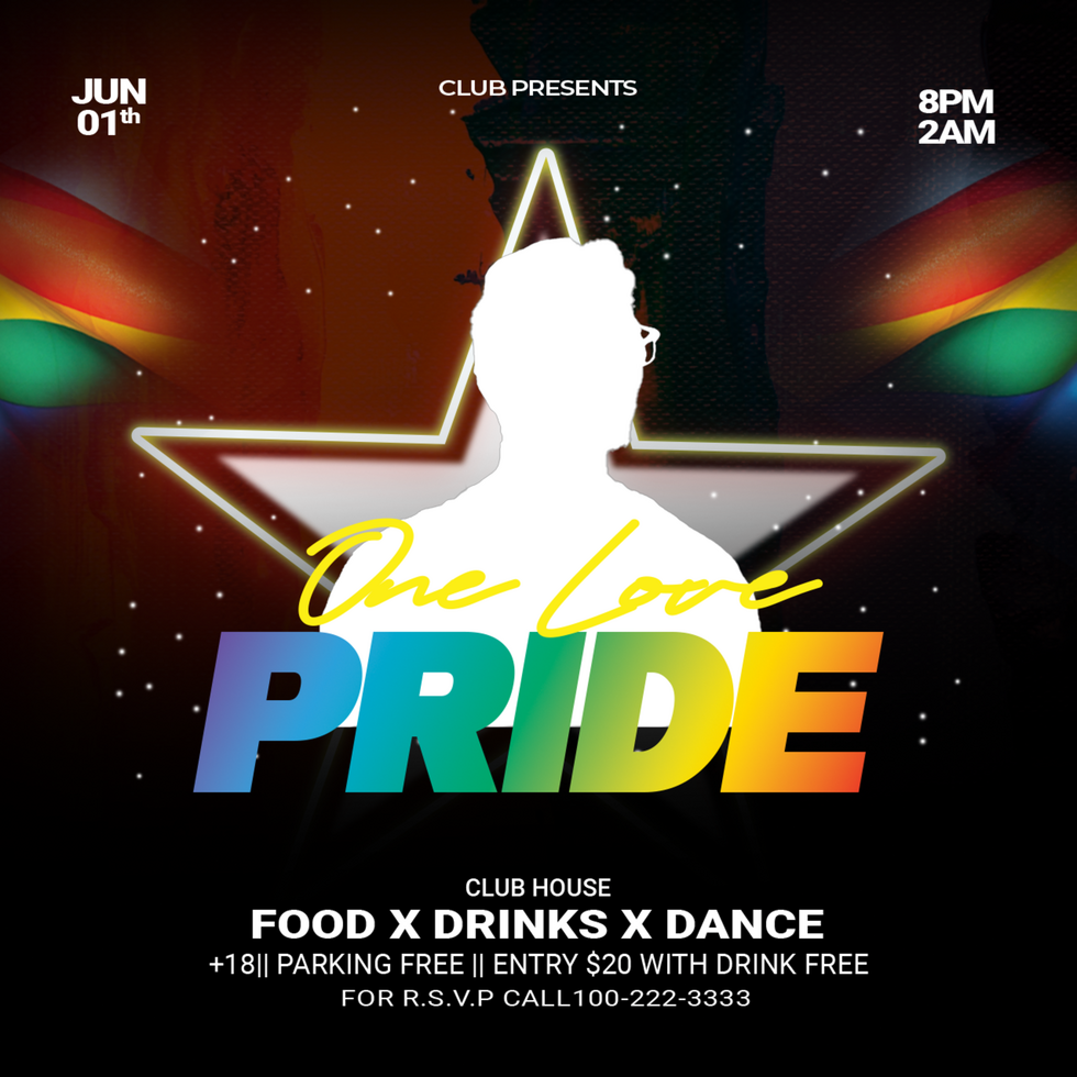 Pride Flyer ps psd