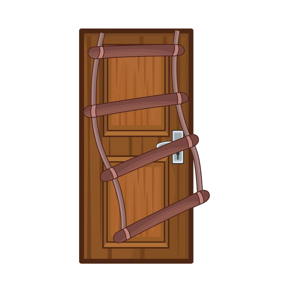 illustration of rope ladder vector