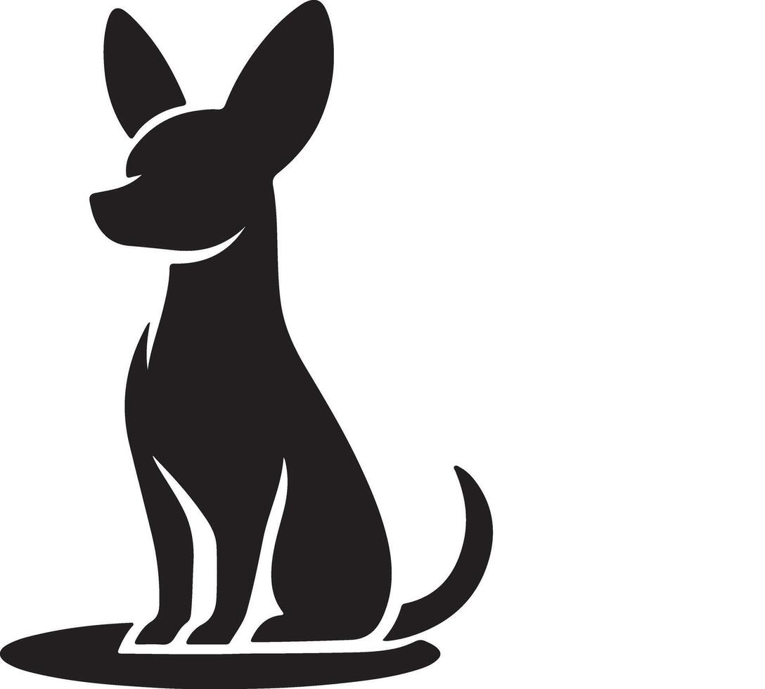 perro cabeza diseño aislado en blanco antecedentes vector