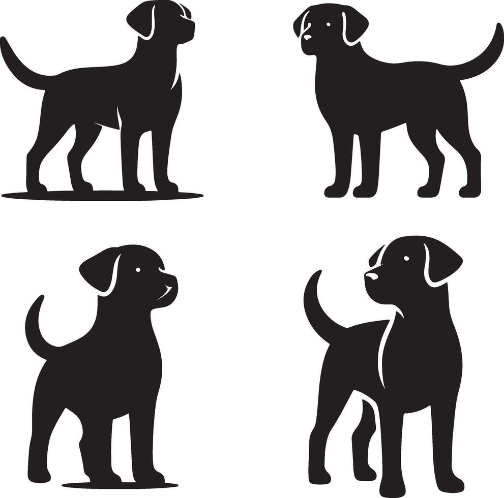 Dog head design isolated on white background vector