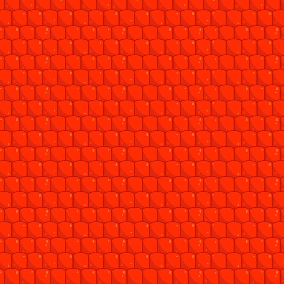 Roof tile textures, materials. Roof profile sheets for house or home roof. vector
