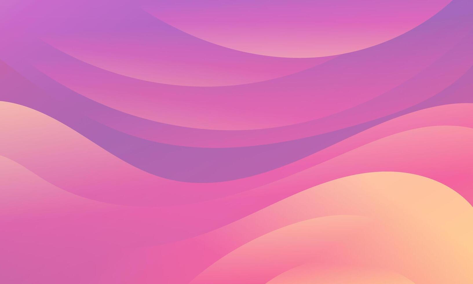 Captivate with the vibrant pink and yellow gradient wave background. Perfect for website backgrounds, social media, advertising, and presentations. vector