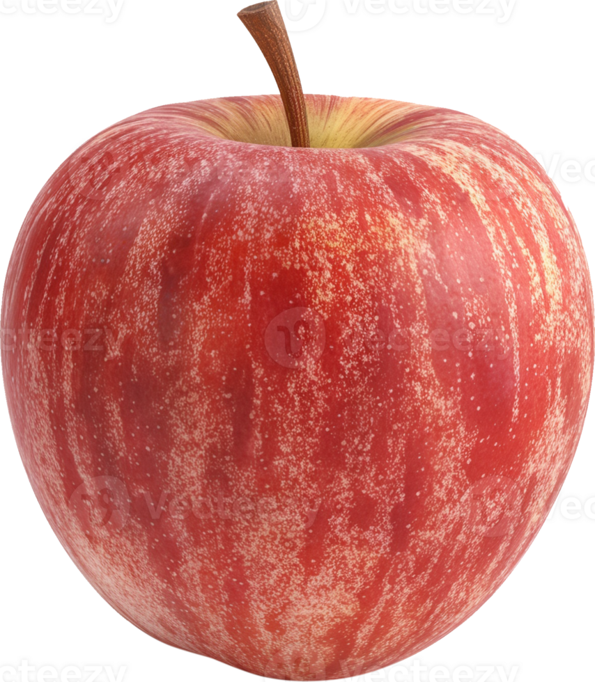 Red Apple fruits isolated on a transparent background png