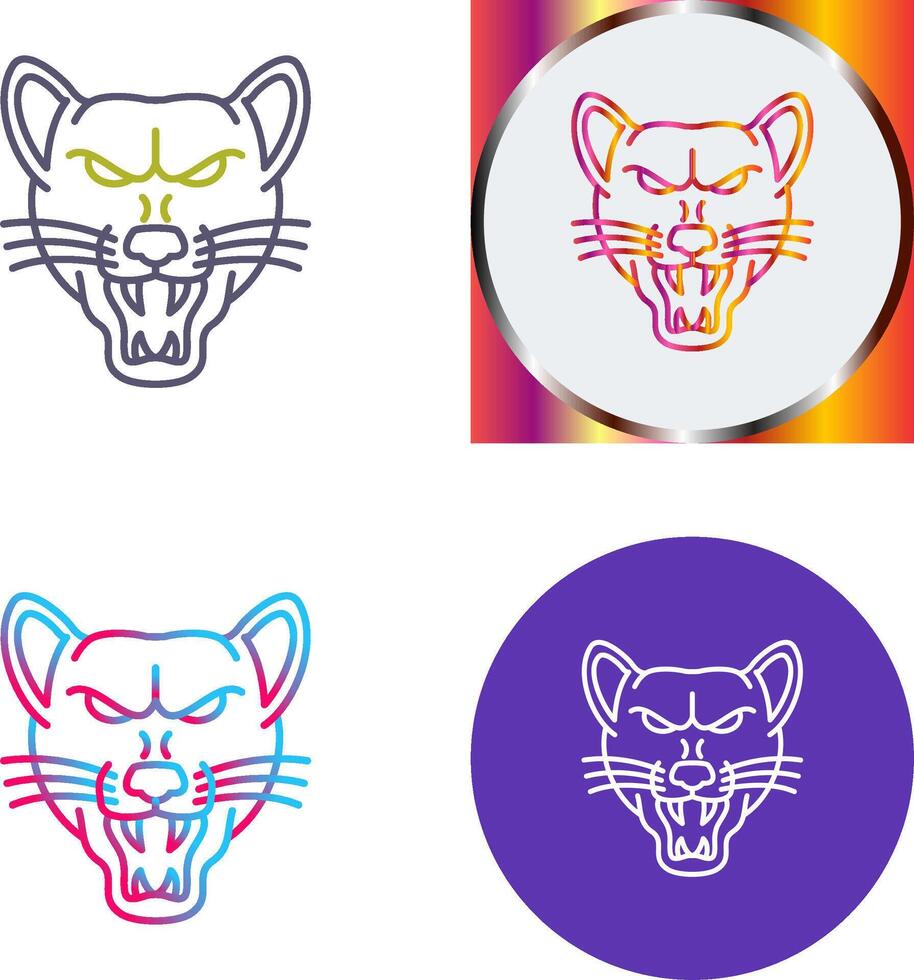 Wolf Icon Design vector