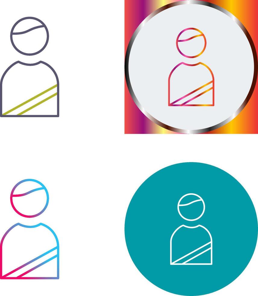 Member Icon Design vector