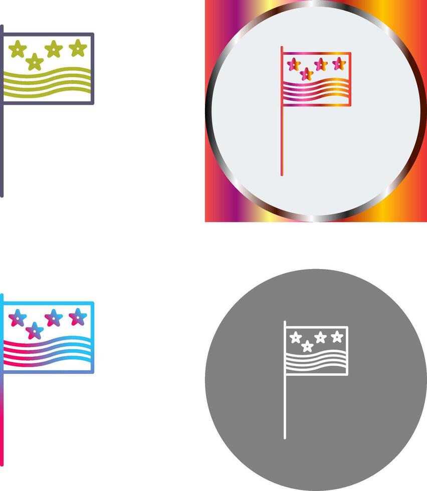 Flags Icon Design vector