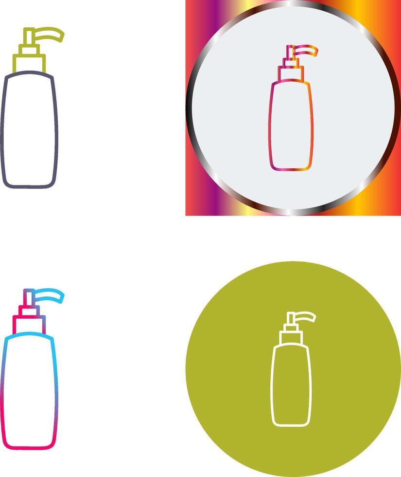 Cosmetic Product Icon Design vector