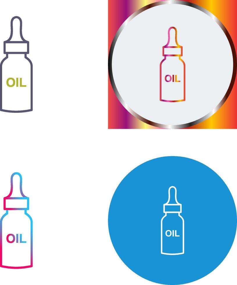 Oil Icon Design vector
