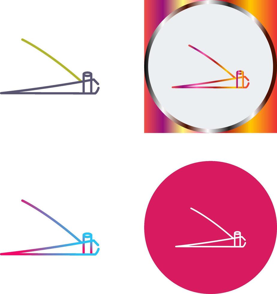 Nailcutter Icon Design vector