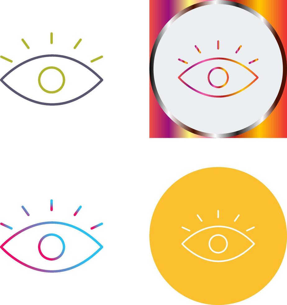 Eye Icon Design vector