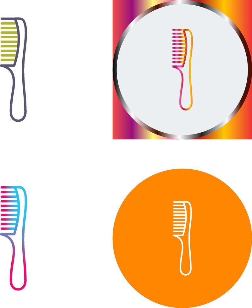 Comb Icon Design vector