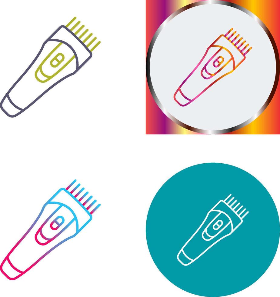 Trimmer Icon Design vector