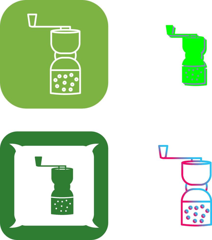 Coffee Grinder Icon Design vector