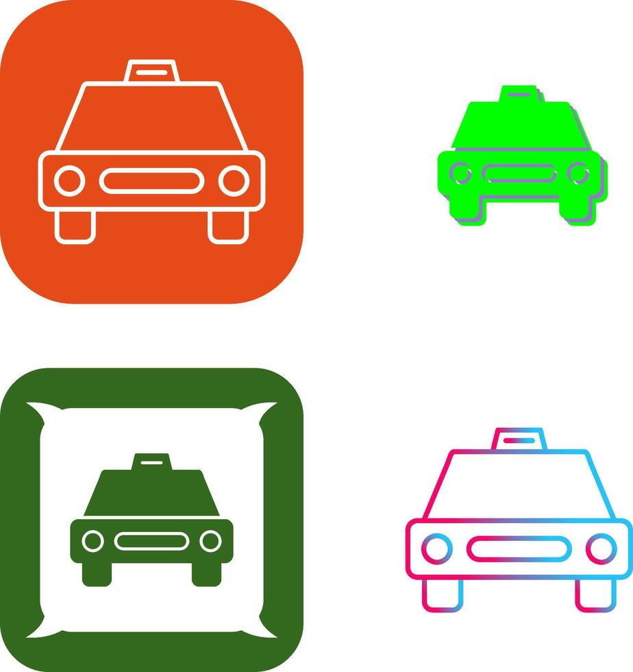 Cab Icon Design vector