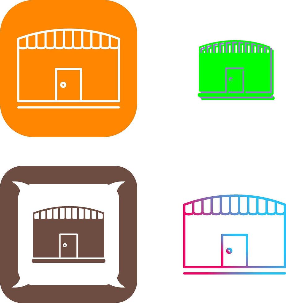 Unique Shop Icon Design vector