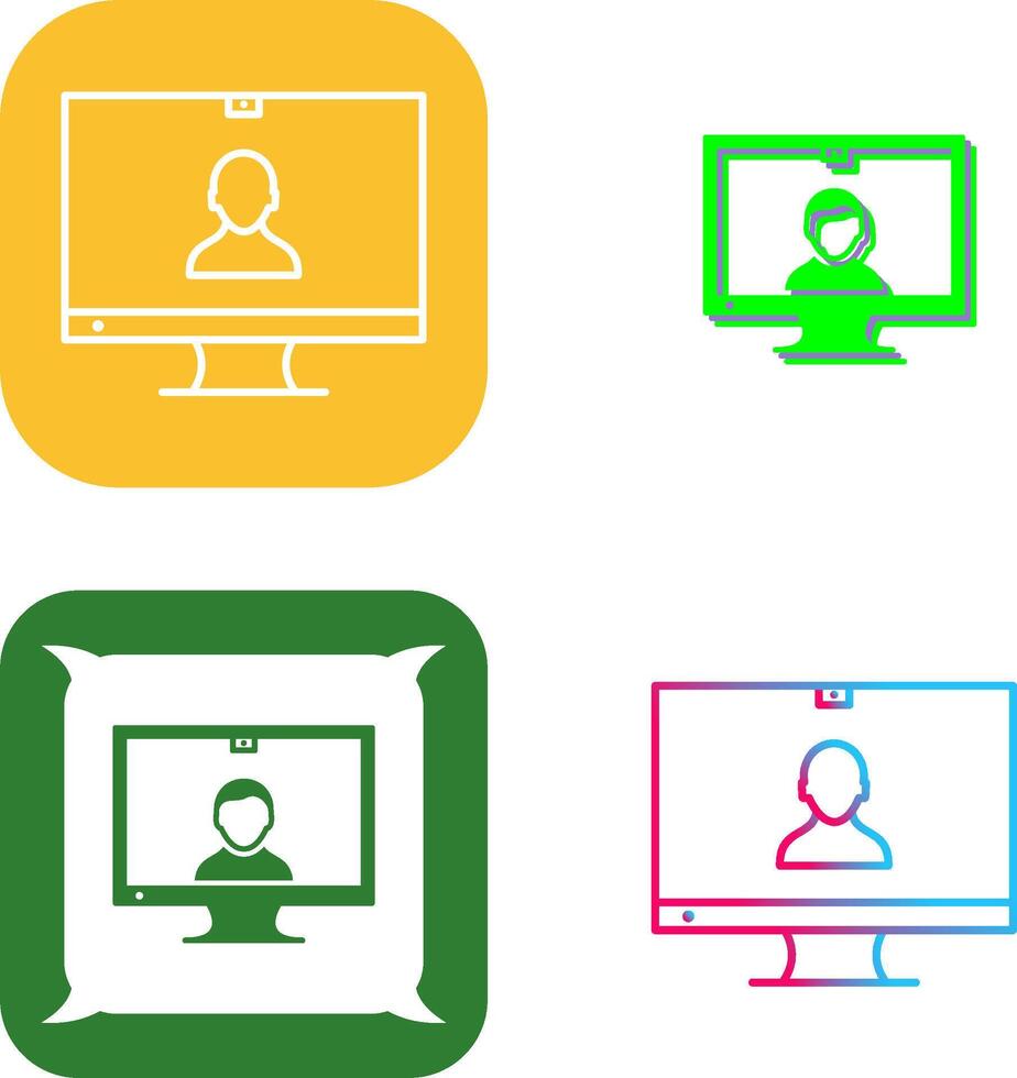 Unique Communication Icon Design vector