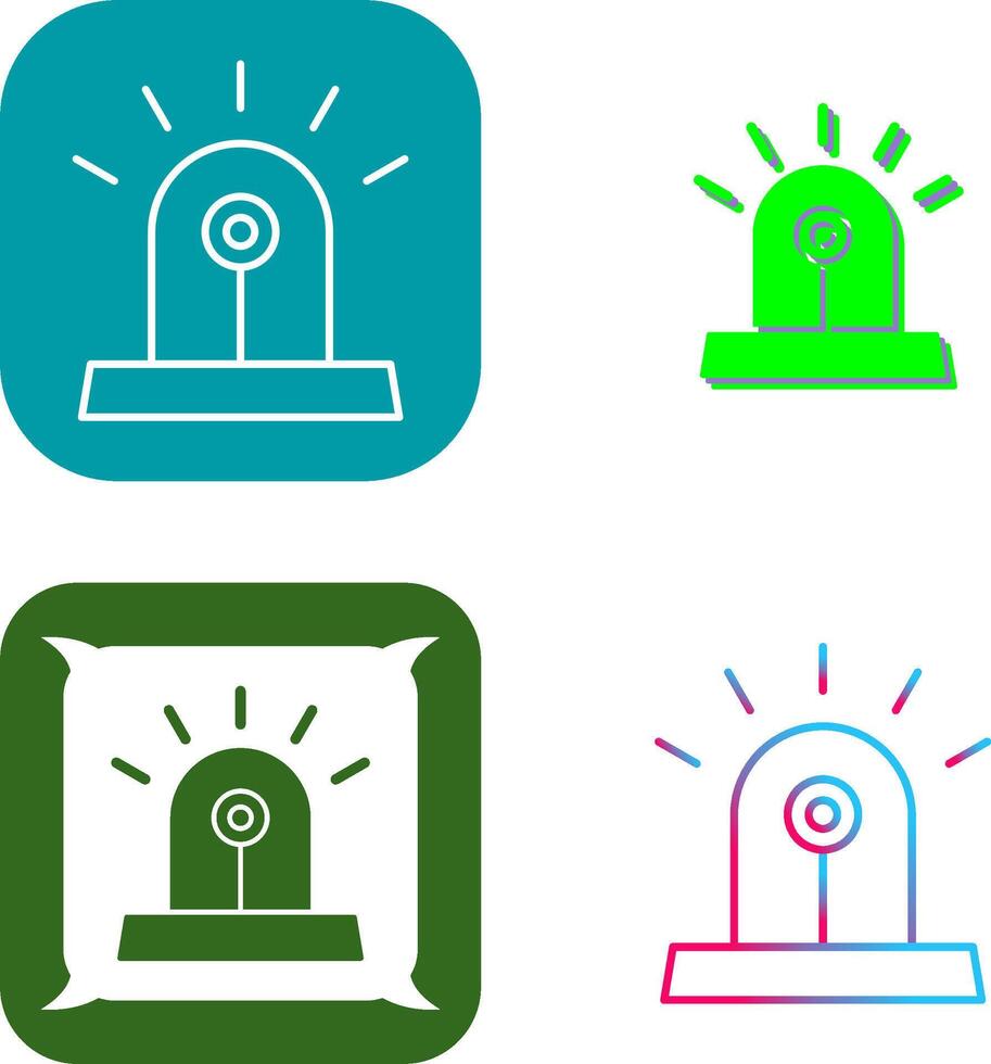 Unique Siren Icon Design vector