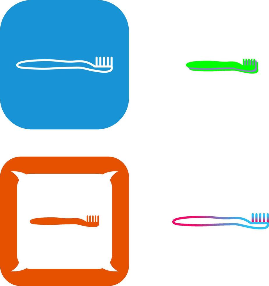 Toothbrush Icon Design vector