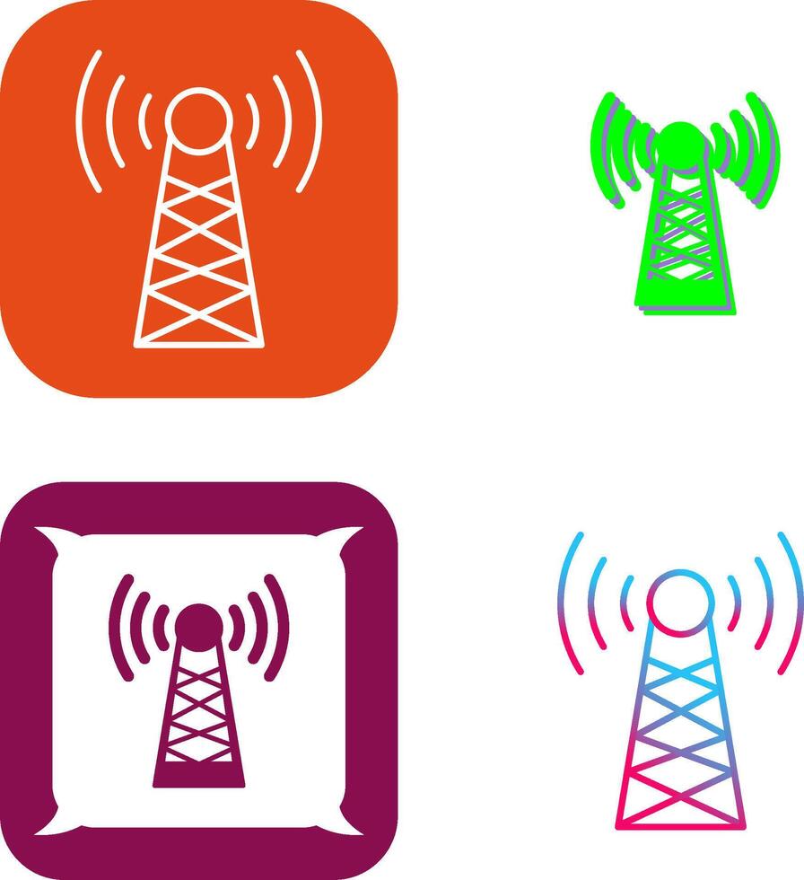 Tower Icon Design vector
