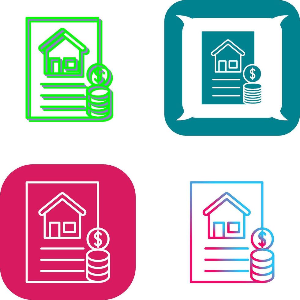 Financial Icon Design vector
