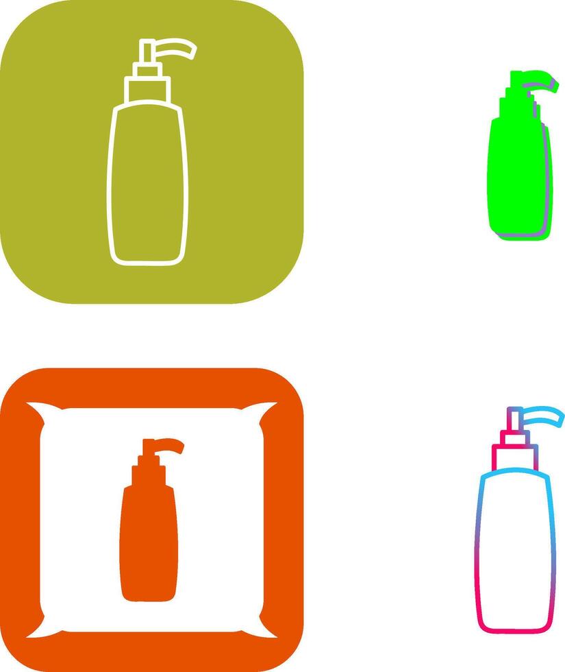 Cosmetic Product Icon Design vector