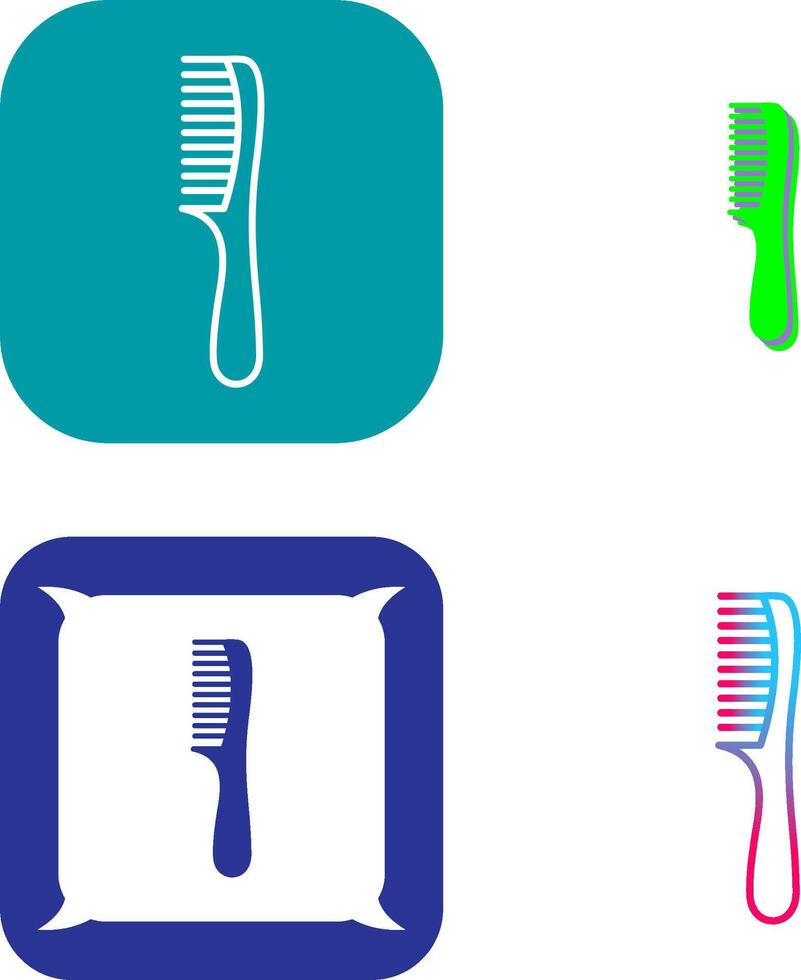 Comb Icon Design vector
