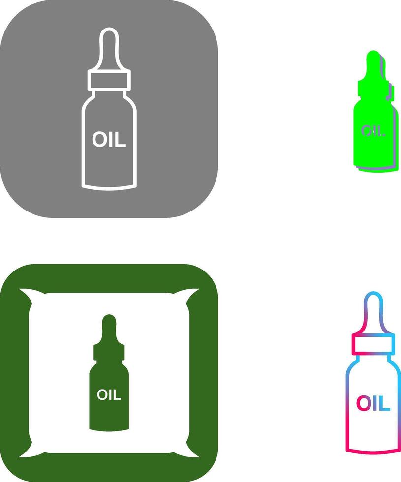 Oil Icon Design vector